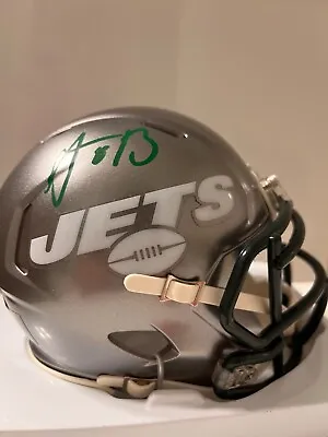 Aaron Rodgers Autographed New York Jets Mini Riddell Helmet Signed Fanatics • $499