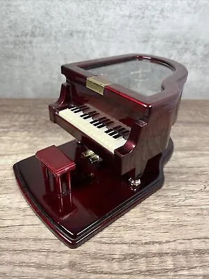 Vintage Grand Piano Music Trinket And Jewelry Box • $25.99
