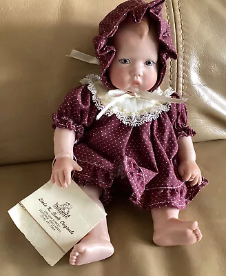 UFDC Convention Souvenir Doll 1987 MARY Porcelain Cloth Body LINDA STEELE  • $17.99