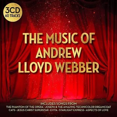 £3.79 • Buy The Music Of Andrew Lloyd Webber CD (2021) SEALED Album 3 Disc Box Set Musicals