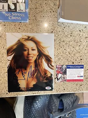 Mariah Carey Signed 8x10 Photo PSA/DNA AUTOGRAPH AUTHENTIC SINGER SEXY CERTIFIED • $399.95