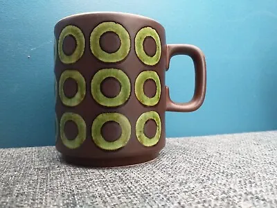 Hornsea Pottery. John Clappison Geometric Design Range.  Vintage Mug. • £35