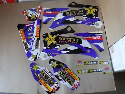 Flu Team Rockstar Graphics Yamaha Yz250f Yz450f Yzf250 Yzf450 2008 2009  #71091 • $49.99