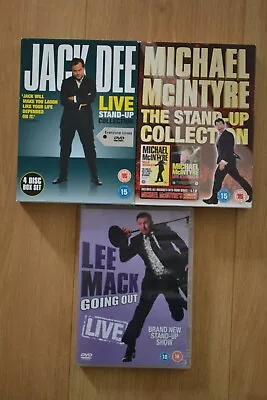 Comedy DVD Collection Bundle - Michael McIntyre / Jack Dee / Lee Mack • £6.99