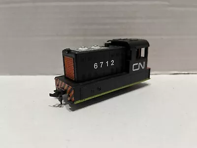 HO Scale Model Power Canadian National 040 Diesel #6712 Parts Or Repair DNR! • $0.99