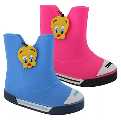 £6.95 • Buy Boys Wellington Girls Kids Boots Waterproof Youth Mucker Snow Rain Wellies