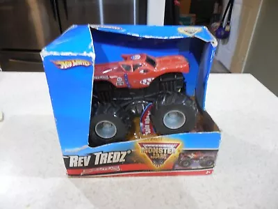 Hot Wheels Monster Jam REV Tredz Brutus Truck 2009 In Box Unused New  • $14.99