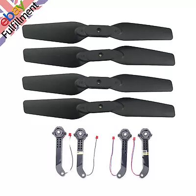 Original RC Drone Spare Parts 4*Propeller OR 2A+2B Arms For E58 FPV Quadcopter A • £9.56