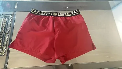 Versace Swim Shorts Red Size 6 $325 • $250