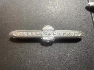 Vintage Stove Parts Original O'Keefe & Merritt Stove Logo Emblem Badge • $40