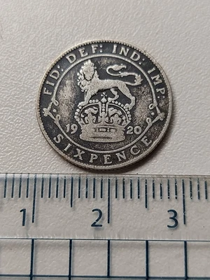 £2.50 • Buy A 1920 George V Silver 6d Sixpence Coin