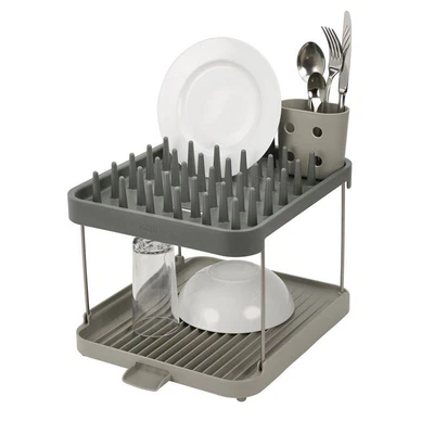 $29.95 • Buy Joseph Joseph - Duo 2 Tier Dish Rack Grey