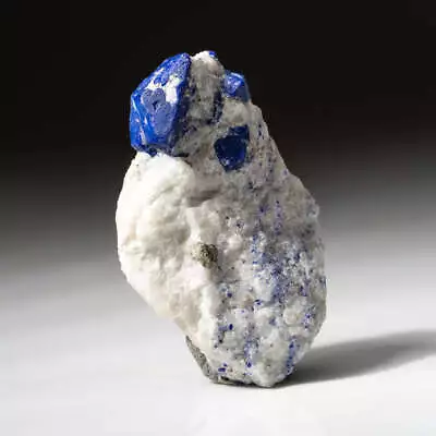 Lazulite On Marble From Graves Mountain Lincoln County Georgia • £361.58