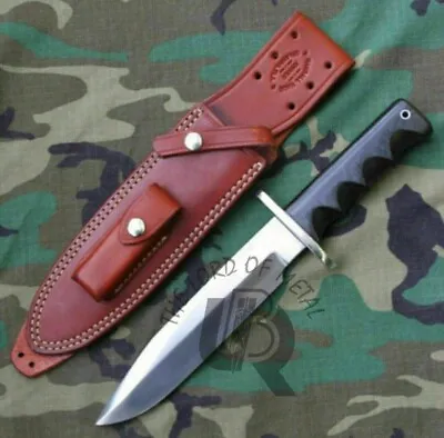 Ubr Custom Handmade D2 Tool Steel Hunting Bowie Knife With Micarta Handle • $15.99