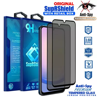 For Samsung Galaxy A04S A21S A22 A23 A33 A34 A54 Privacy Glass Screen Protector • $8.25