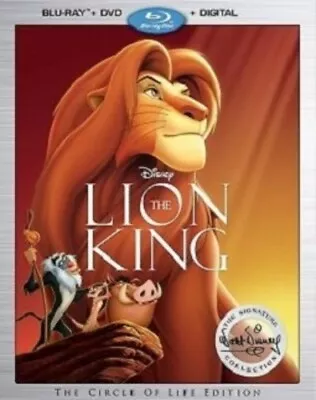 The Lion King [Blu-ray+DVD+Digital HD] Jonathan Taylor Thomas Matthew Broderic • $6.19