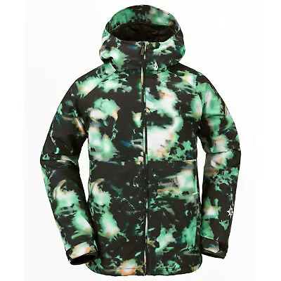 VOLCOM Mens 2024 Snowboard Snow - 2836 INSULATED JACKET - Spritz Black • $156.99