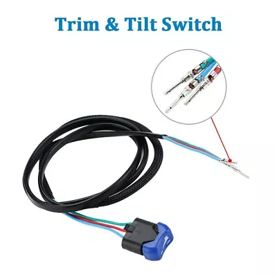 Reliable Trim Tilt Switch For Johnson Evinrude OMC Side Mount Control Box • $44.88