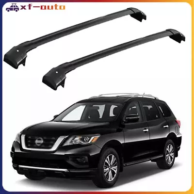 Crossbars Fits For Nissan Pathfinder 2013-20 Roof Rack Rails Aluminum 2PCS Bars • $316.64