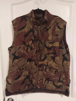 Mens J. Crew Camo Vest  Size  Xlarge  • $36