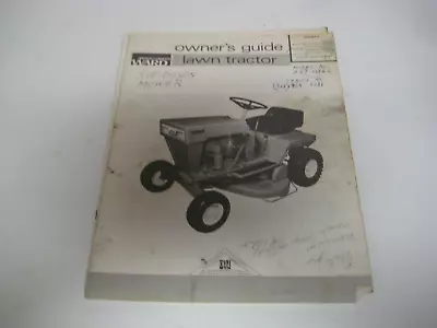 Owners Guide Montgomery Ward Lawn Tractor ZYJ-1397A • $19.95