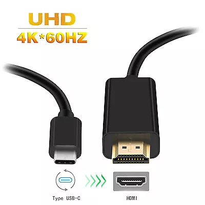 4K USB Type C To HDMI HDTV AV TV Cable Adapter For Samsung Galaxy S8 S9 S10 Plus • $37.99