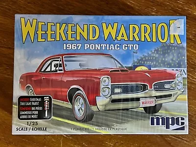 Plastic Model Kit 1/25 MPC 1967 Pontiac GTO - 3 In 1 - Complete Sealed • $29.91