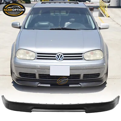 Fits 99-04 VW Golf Mk4 Mkiv P3 Front Bumer Lip - Unpainted PU • $99.99