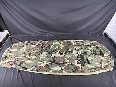 USGI Woodland BDU Camo Goretex Bivy Cover For Modular Sleep System (MSS) • $85