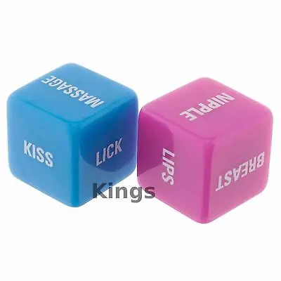 Lovers Dice Fool Around Dice Game Fun Party Games Naughty Sex Aid Romantic Game • £4.28