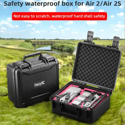 $83.59 • Buy Waterproof Case For DJI Mavic Air 2/Air 2S Hard Case Suitcase Drone Accessories