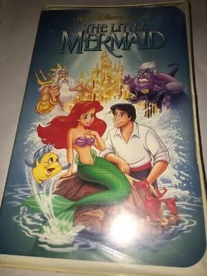 Walt Disney THE LITTLE MERMAID VHS Tape Black Diamond Classic 913 RARE-SHIP24HRS • $149.84