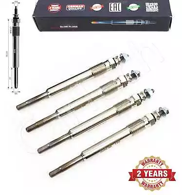 £7.25 • Buy 4x For Heater Glow Plugs Citroen Berlingo C5 Relay Peugeot Boxer Partner 