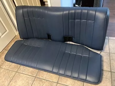 BMW 325i E30 REAR SEATS COMPLETE 318i 325e REUPHOLSTERED REBUILT GERMAN VINYL • $995