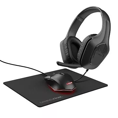 Trust Gaming GXT 790 Tridox 3-in-1 Gaming PC Bundle - Lightweight Headset With 5 • $82.26