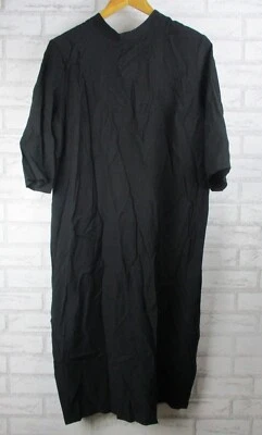 $29 • Buy ASOS Maturnity Womens Shift Dress Black Uk 14 Bnwt High Neck Short Sleeve