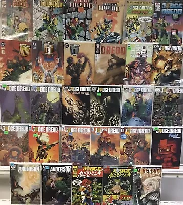 Judge Dredd + Anderson Comic Book Lot Of 30 • $53.99