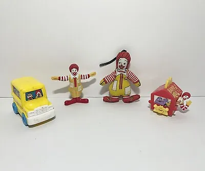 VTG McDonald’s Toy Lot Ronald McDonald Toys Clown Happy Meal • $8.99