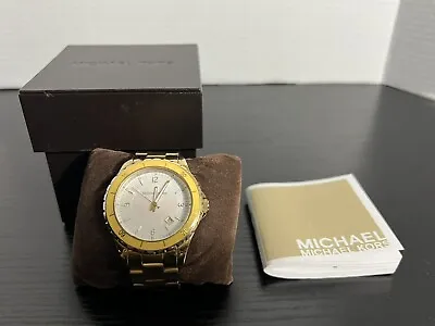 Pre Owned Michael Kors MK-5174 Watch Stainless Steel MK5174 100% Authentic • $34.99