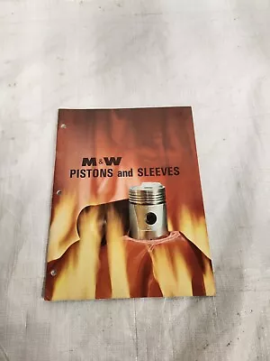 Original M&W Pistons&Sleeves Tractor Brochure John Deere Case IH Oliver Massey  • $39.99