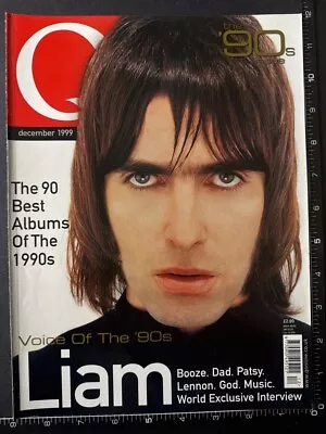 LIAM GALLAGHER OASIS - Q COVER PAGE 8X11  Original Magazine Advert M89 • £5.49