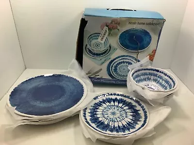 12-Piece Melamine Dinnerware Set - For Outdoor/Indoor Use Shatterproof • $49.99