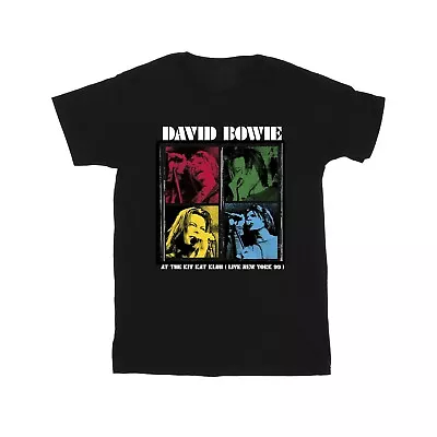 David Bowie Mens At The Kit Kat Club Pop Art T-Shirt (BI21154) • $40.50