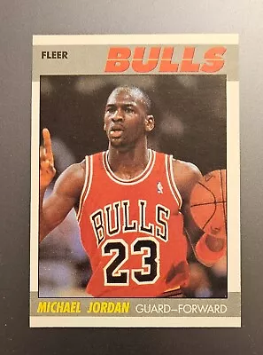 1987-88 Fleer - #59 Michael Jordan Near Mint • $75