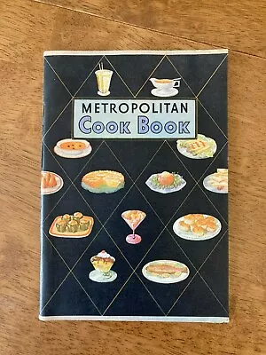 Metropolitan Cook Book Recipes Vintage 1950's Paperback  • $7.61