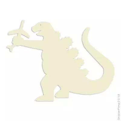 Godzilla Monster Drawing Vinyl Decal Sticker Multiple Colors & Sizes #1339 • $4.95