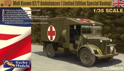 1/35 Gecko #35GM0070 Katy British Ambulance Special Edition  • $69.99