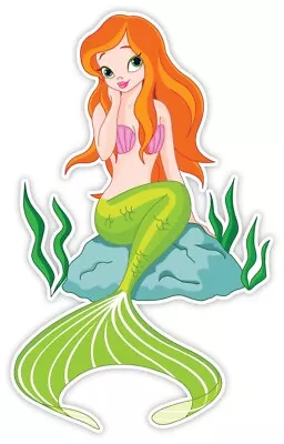 Mermaid Sticker Decal 3  X 5  • $3.95