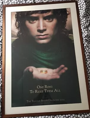 The Lord Of The Rings Film Poster Signed By Sean Bean • £75