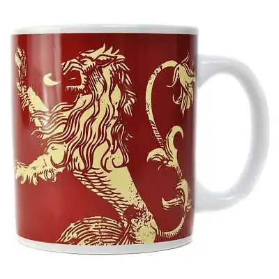 Official Game Of Thrones House Lanister Hear Me Roar Mug Coffee Cup New Gift Box • £7.95